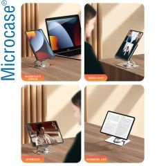 Microcase Metal Laptop Tablet Stand Yükseltici Ergonomik Tasarım Laptop Standı - AL4720