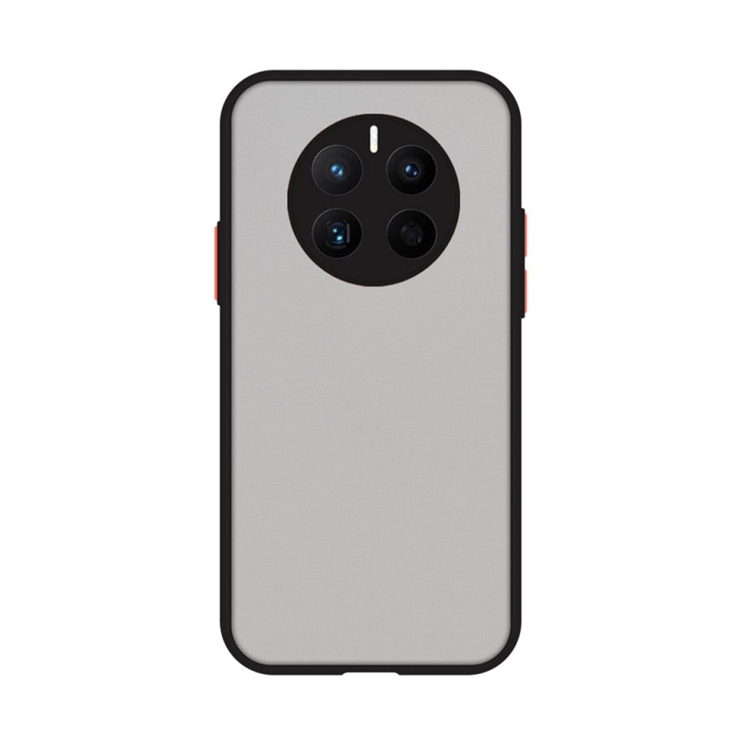 Microcase Huawei Mate 50 Pro London Serisi Darbeye Dayanıklı Kılıf - Siyah AL3415