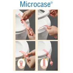 Microcase Tuvalet Klozet Kapağı Kaldırma Kolu Hijyenik Mantar Tasarım Kapak Açma Tutucu - AL4703