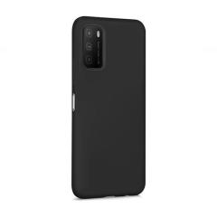 Microcase Xiaomi Redmi 9T Premium Matte Silikon Kılıf - Siyah