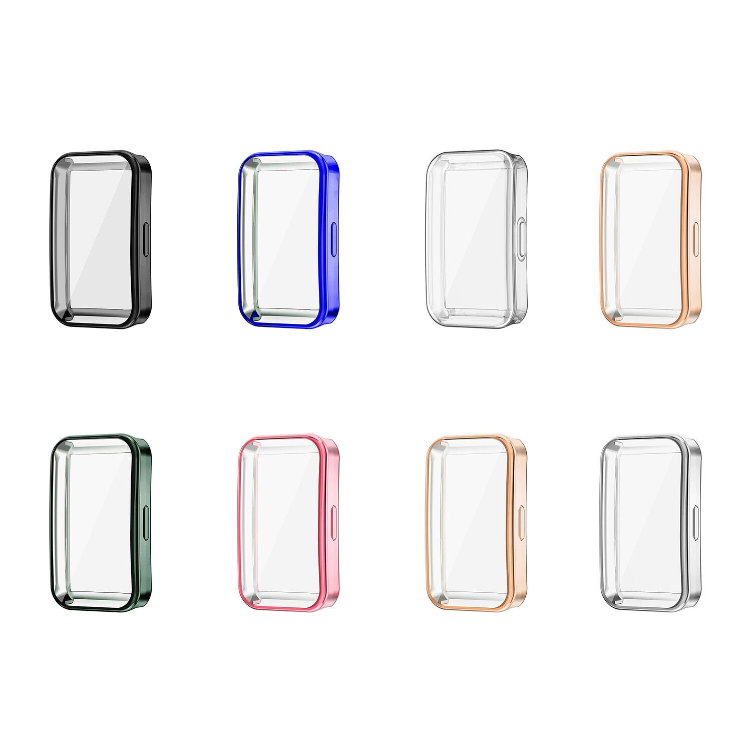 Microcase Huawei Band 8 Önü Kapalı Silikon Kılıf - AL3173