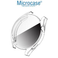 Microcase Huawei Watch GT 3 42 mm Önü Kapalı Tasarım Silikon Kılıf - Şeffaf