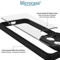 Microcase Huawei Pura 70 Ultra  Luna Serisi Köşe Korumalı Sert Rubber Kılıf - AL3422 Siyah