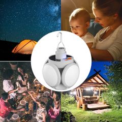 Microcase Güneş Enerjili Şarj Edilebilir Led Lamba Çadır Kamp Lambası - AL4092