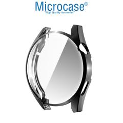 Microcase Huawei Watch GT 3 46 mm Önü Kapalı Tasarım Silikon Kılıf - Siyah