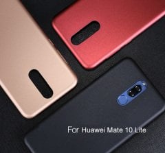 Huawei MATE 10 LİTE Premium Soft Silikon Kılıf + Tempered Cam