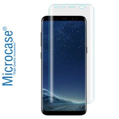 Microcase Samsung Galaxy S8 Plus Full Ön Kaplama TPU Koruma Filmi