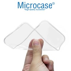 Microcase Alcatel 1S 2020 Pudding TPU Serisi Silikon Kılıf - Şeffaf