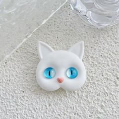 Microcase 3D Figürlü Kedi Tasarımlı 3M Yapıştırmalı Cep Telefonu Tutacağı Popsocket - AL4868