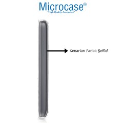 Microcase Alcatel 1S 2020 Pudding TPU Serisi Silikon Kılıf - Şeffaf