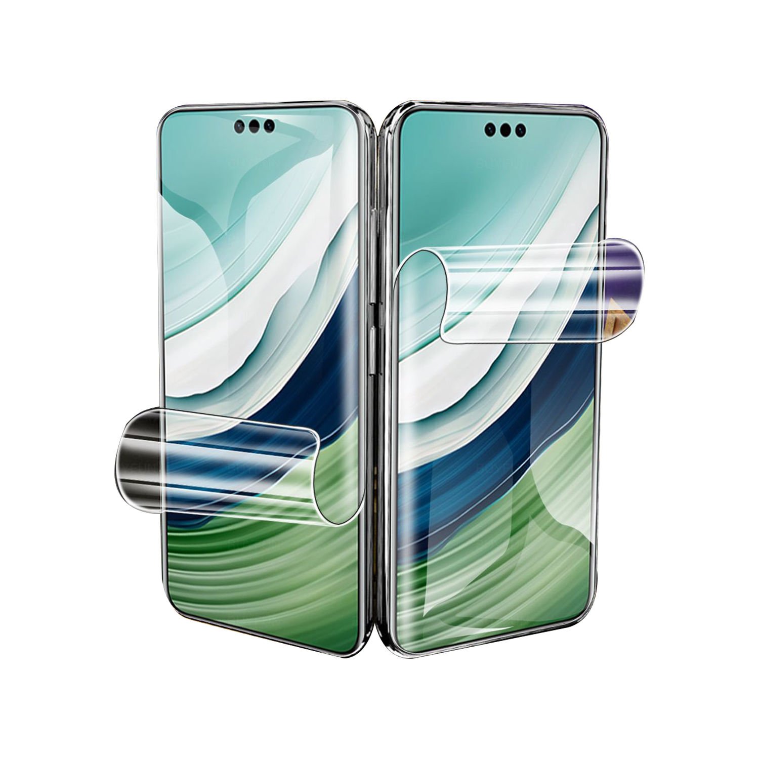Microcase Huawei Mate 60 Pro Plus Full Ön Arka Kaplama Koruma Filmi - AL3279
