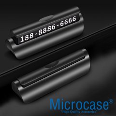 Microcase Açma Kapama Özellikli Park Numaratör Ön Panel Numaralık - AL2484