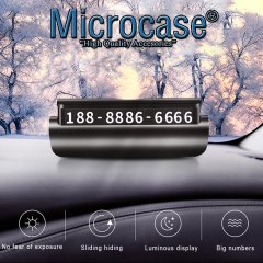 Microcase Açma Kapama Özellikli Park Numaratör Ön Panel Numaralık - AL2484