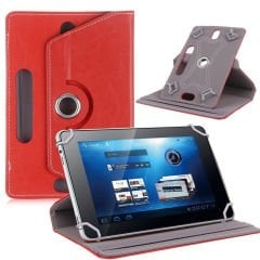 8 inch Tabletler için Universal Döner Standlı Tablet Kılıfı