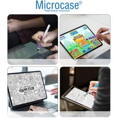 Microcase Universal Telefon  Tablet için   2in1 Disk Uçlu Stylus Dokunmatik  Çizim Kalemi-AL4765