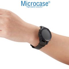 Microcase 40-42 mm Akıllı Saatler için 20 mm Manyetik Metal Kordon Kayış - KY14