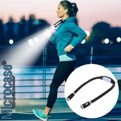 Microcase Boyun Askılı Esnek Led Lamba Gece Kitap Okuma Işığı - AL2485 SİYAH