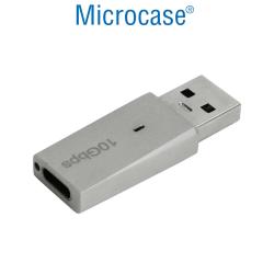 Microcase Type-C to USB 3.0 Çevirici Dişi-Erkek Şarj Data Aktarım - AL2847
