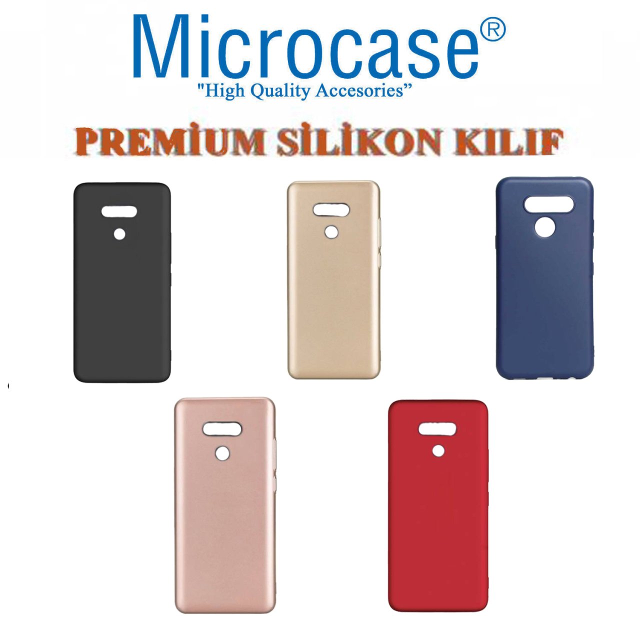 Microcase LG Q60  Premium Matte Silikon Kılıf