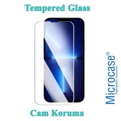Microcase iPhone 13 Pro Max Tempered Glass Cam Ekran Koruyucu