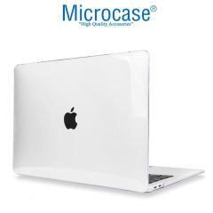 Microcase MacBook Pro 16 16.2 inch M1 MAX 2021 A2485 Shell Rubber Kapak Kılıf - Kristal