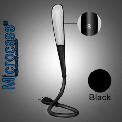 Microcase Dokunmatik Esnek USB PC Notebook Led Lamba Aydınlatma - AL2487 SİYAH