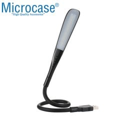 Microcase Dokunmatik Esnek USB PC Notebook Led Lamba Aydınlatma - AL2487 SİYAH