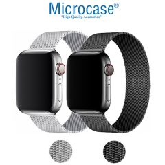 Microcase Amazfit Active ile Uyumlu  Manyetik Metal Kordon Kayış - KY14