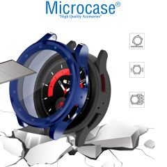Microcase Samsung Galaxy Watch 5 Pro 45mm Önü Kapalı Silikon Kılıf AL3173