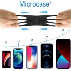 Microcase Universal Bisiklet Motosiklet Çocuk Arabası Silikon 360 Derece Telefon Tutucu - AL4682