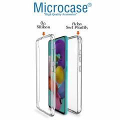 Microcase Samsung Galaxy S21 360 Tpu Serisi Ön Arka Full Cover Şeffaf Kılıf