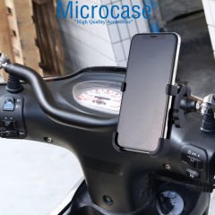 Microcase Ayarlanabilir Bisiklet Motosiklet Elektrikli Scooter Gidon Telefon Tutucu - AL4102