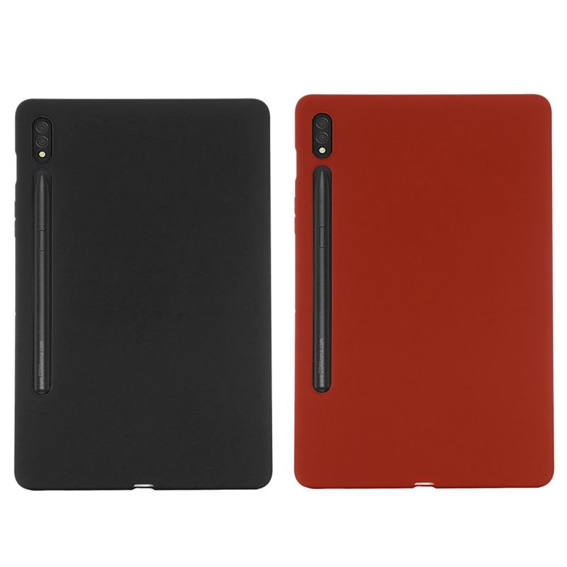 Microcase Samsung Galaxy Tab S8 FE - S7 FE 12.4 inch Defender Serisi Silikon Kılıf - AL3225