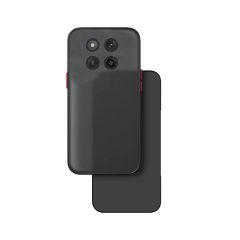 Microcase Huawei Honor Magic 7 Lite/Honor X60 Pro 5G/Honor X9C 5G London Serisi Darbeye Dayanıklı Kılıf - Siyah AL3415