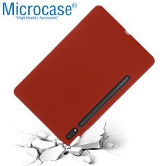 Microcase Samsung Galaxy Tab S8 FE - S7 FE 12.4 inch Defender Serisi Silikon Kılıf - AL3225