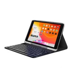 Microcase iPad 8.Nesil 10.2 inch 2020 Bluetooth Klavyeli Kalem Koymalı Standlı Kılıf - BKK8