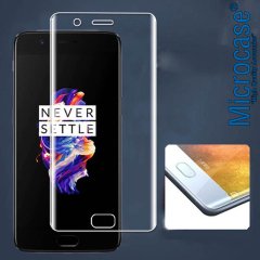 Microcase OnePlus 5 Full Ön Kaplama TPU Soft Koruma Filmi