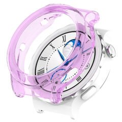 Microcase Huawei GT3 Pro 43 mm Önü Açık Tasarım Silikon Kılıf - AL3172