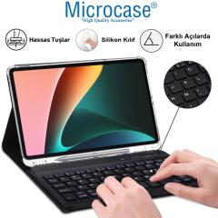 Microcase Xiaomi Mi Pad 5 Bluetooth Klavyeli Kalem Koymalı Standlı Kılıf - BKK8