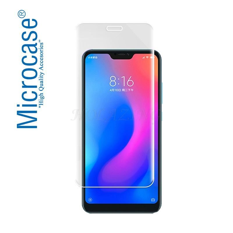 Microcase Xiaomi Redmi 6 Pro Full Ön Kaplama TPU Soft Koruma Film