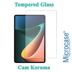 Microcase Xiaomi Pad 5 11 inch Tablet Tempered Glass Cam Koruma
