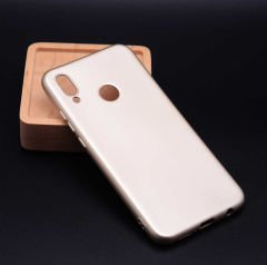 Huawei P20 Lite Premium Matte Silikon Kılıf + Tempered Glass Cam