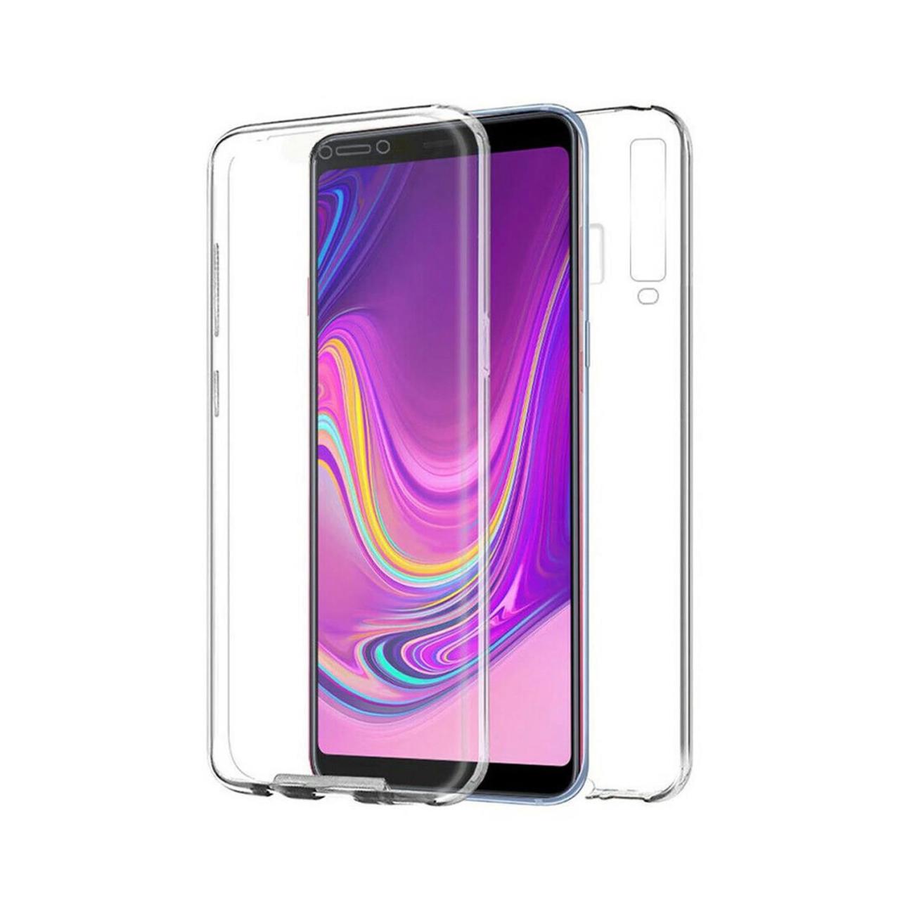 Microcase Samsung Galaxy A9 2018 360 Tpu Serisi Ön Arka Full Cover Şeffaf Kılıf