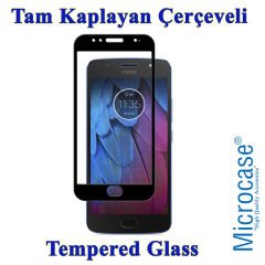 Motorola Moto G5S Premium Matte Silikon Kılıf + Tam Kaplayan Cam