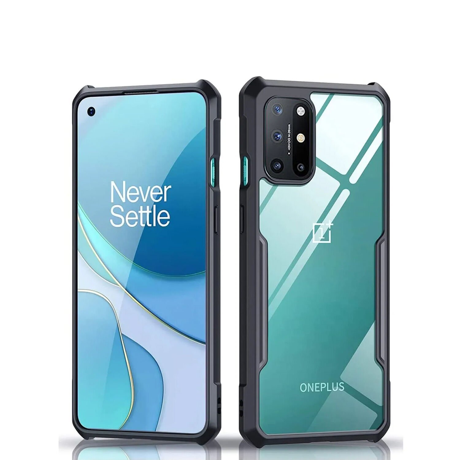 Microcase OnePlus 8T ile uyumlu Airbag Serisi Darbeye Dayanıklı Köşe Korumalı Tpu Kılıf - AL3370