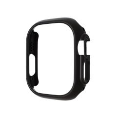 Microcase Apple Watch Ultra 49mm Önü Açık Sert Slim Rubber Kılıf - AL3172