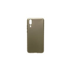 Huawei P20 Premium Matte Silikon Kılıf + Tempered Glass Cam
