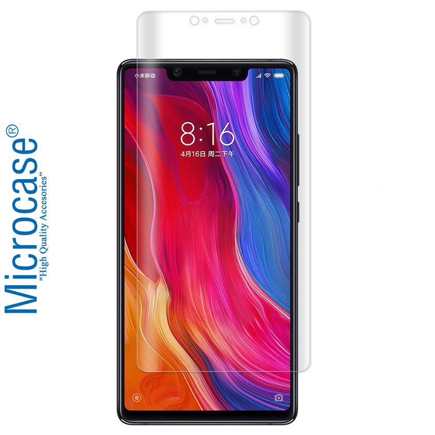 Microcase Xiaomi Mi 8 SE Full Ön Kaplama TPU Soft Koruma Filmi