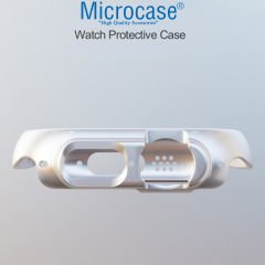 Microcase Apple Watch Ultra 49mm Önü Açık Sert Slim Rubber Kılıf - AL3172