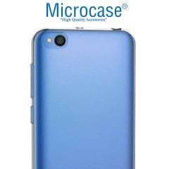 Microcase Xiaomi Redmi Go Ultra İnce 0.2 mm Soft Silikon Kılıf + Tempered Glass Cam Koruma (SEÇENEKLİ)